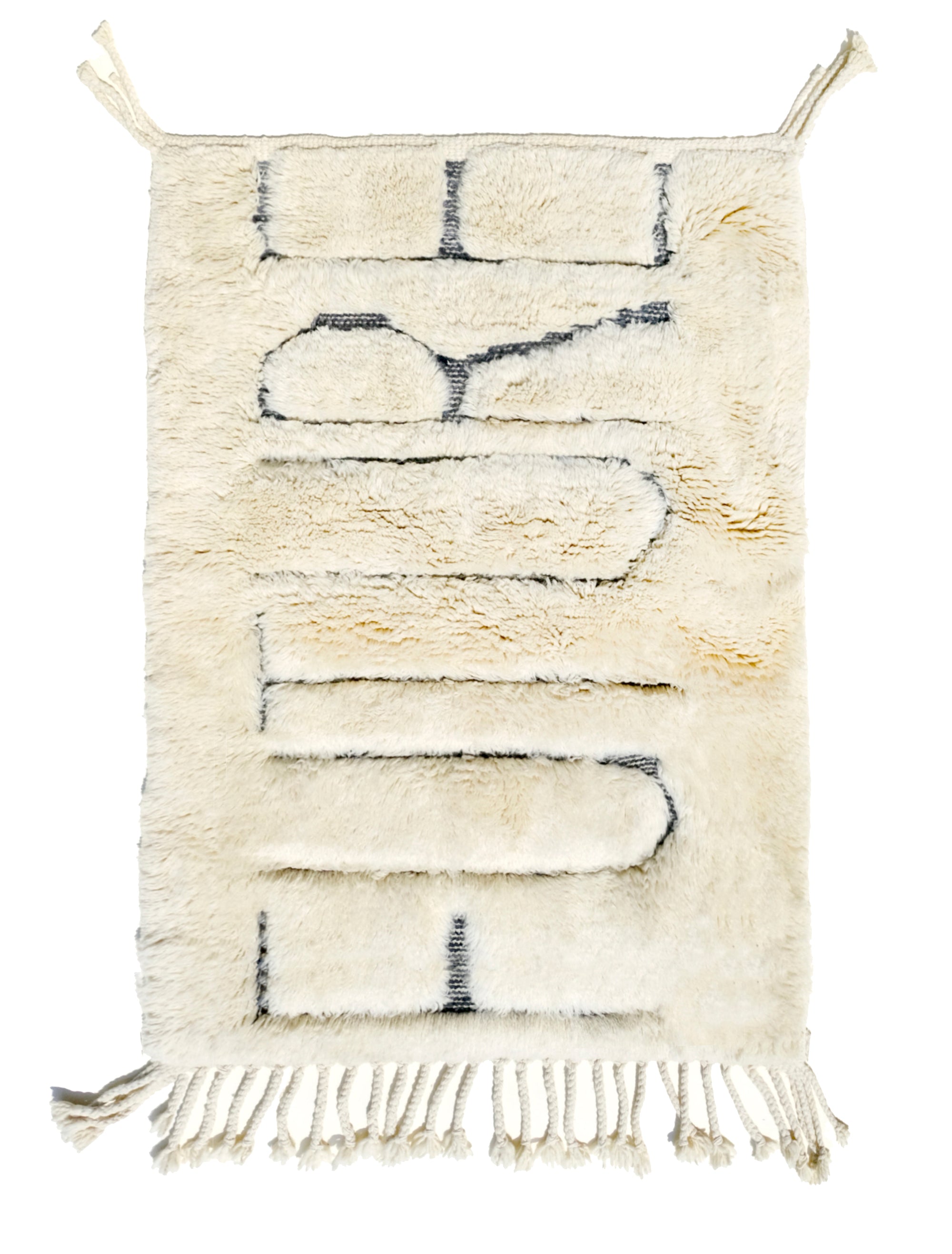 Elevate your interior with the understated allure of our Ivory Noir Whisper Rug. Featuring a discreet yet discernible 'Future' motif woven in black yarn, this rug harmonizes classic elegance with a touch of modern intrigue. Enrich your space with its subtle design and timeless charm, perfect for those seeking a unique blend of sophistication and contemporary flair.