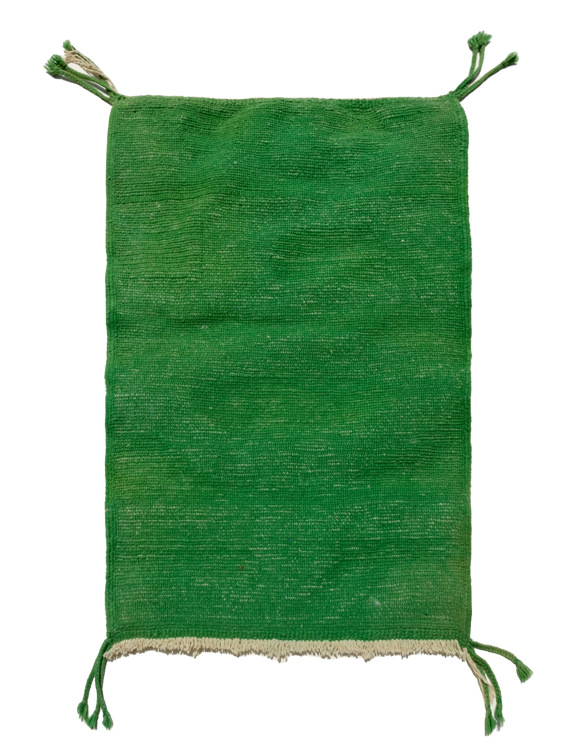 Discover our 'Emerald Fuzzed Hope Rug,' a remarkable fusion of classic sophistication and vibrant playful energy. Expertly crafted with bold knotted 'Hope' letters in rich green yarn, this rug adds a touch of uniqueness to any space. The textured charm and spirited design make it a captivating addition that brings positive energy and timeless elegance to your home.